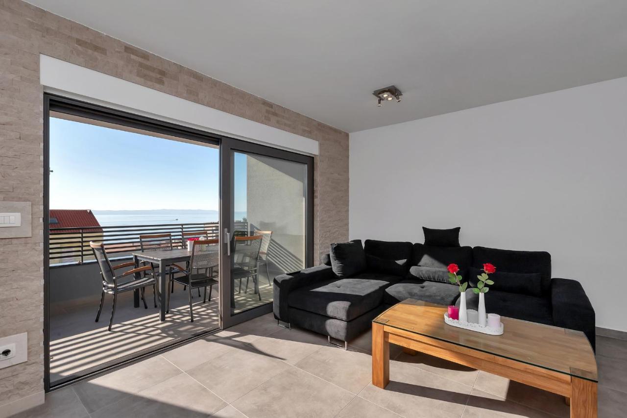 Luxury Apartment Sidro With Free Beach Parking Макарська Екстер'єр фото